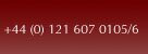 +44(0) 121 450 4250